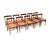 Vintage Danish Dining Chairs attributed to Ole Wanscher, 1960, Set of 10 For Sale - Image 11 of 11