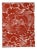 Manuel Izquierdo, Marine Garden (Red), Surreal Woodcut For Sale