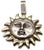 Sergio Bustamante Sterling Silver & Gilt Sun Face Pendant Limited Edition 6/99 For Sale - Image 12 of 18