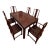 1980s Attributed Henredon Dining Room Table and Chairs For Sale