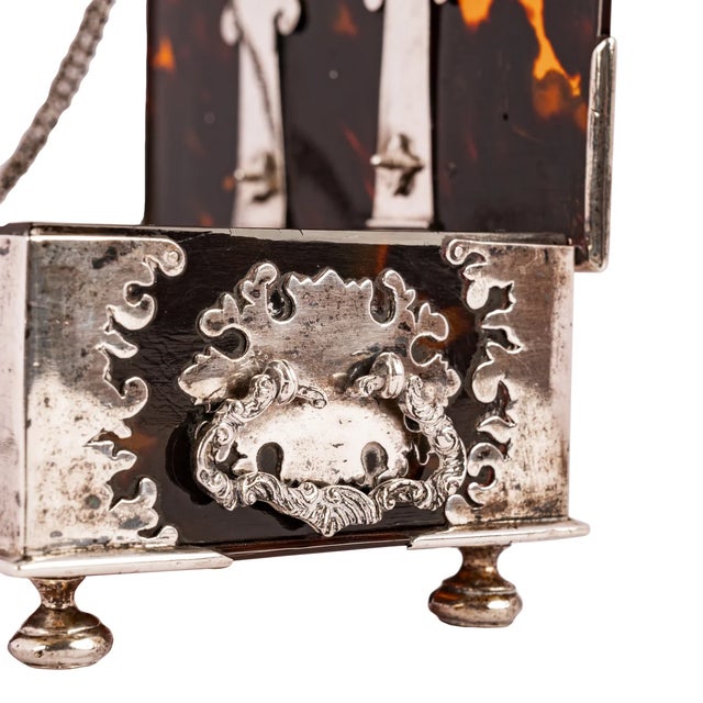 Antique 18th Century Dutch Colonial Voc Batavian Silver Casket for Betelnut 1750 For Sale - Image 11 of 11