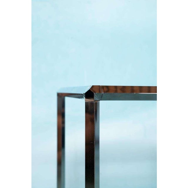Set of Vintage Side Tables in Glass and Chrome from Herman Miller For Sale - Image 11 of 17