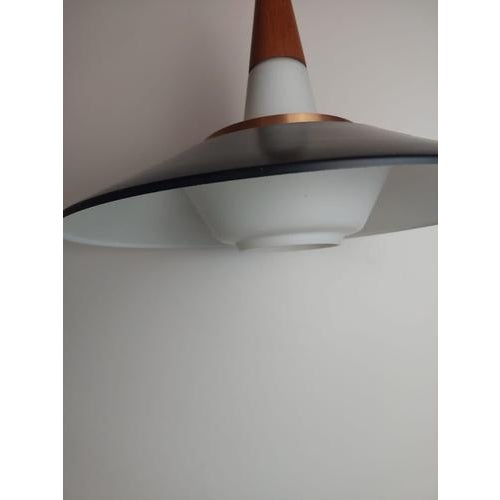 Vintage Danish Pendant Lamp, Denmark, 1960 For Sale - Image 9 of 10