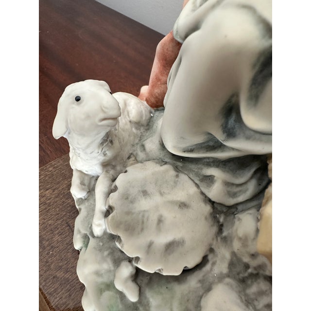 White Vintage 1983 Giuseppe Armani Florence Collection Nativity Group Sculpture #619c For Sale - Image 8 of 11