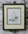 Mid-Century Modern Original Botanical Floral "Grass of Parnassus" Painting Framed For Sale - Image 3 of 11