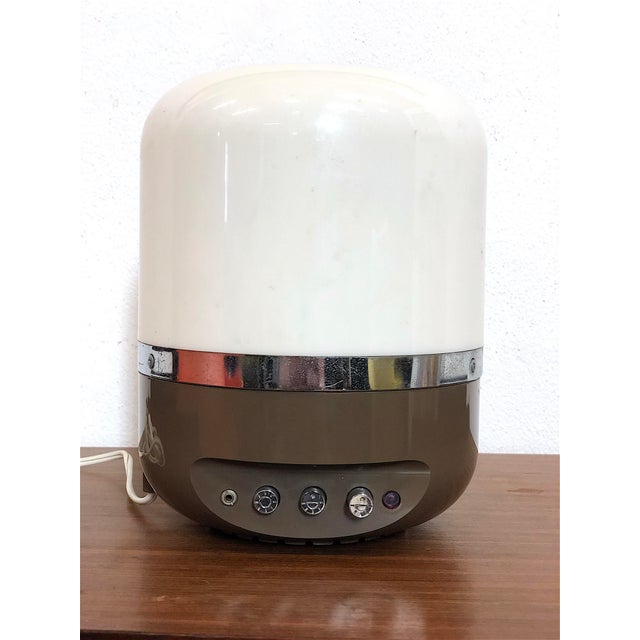 Plastic Space Age Europhon Table Lamp from Adriano Rampoldi, Italy, 1970s For Sale - Image 7 of 7