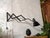 Bauhaus Adjustable Black Scissor Wall Light, Early 1930s For Sale - Image 10 of 16