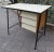 Small Modernist Asymmetrical Desk with 3 Drawers, France, 1950s, in Very Good conditions. Designed 1950 to 1959
