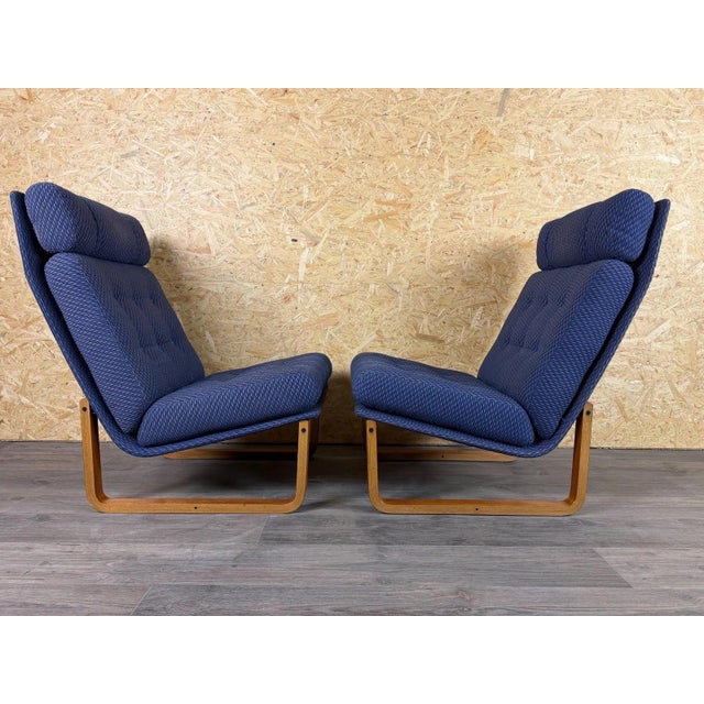 Mid-Century Easy Chairs by Magnus Oelsen A/S, Durup, Denmark, 1960s, Set of 2 For Sale - Image 14 of 18