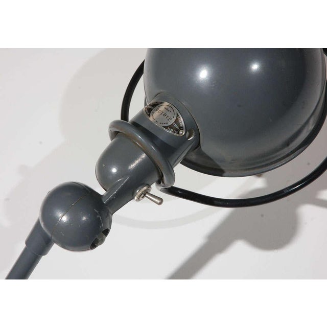 Jielde Vintage Jielde Factory French Industrial Metal Lamp For Sale - Image 4 of 10