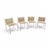 Tulu Chairs by Kazuhide Takahama for Simon Gavina, Italy, 1974, Set of 4 For Sale - Image 3 of 18