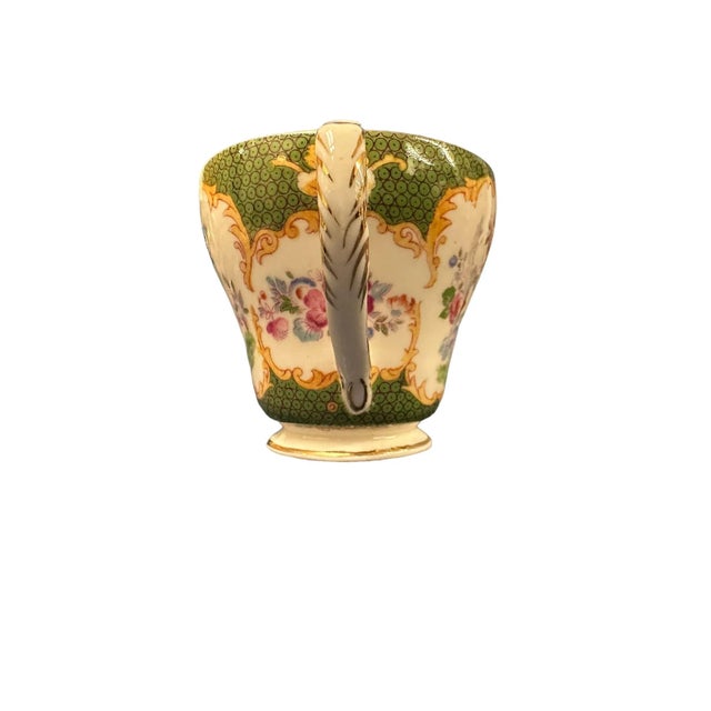 Ceramic Vintage Royal Grafton Canton Demitasse Cup and Saucer For Sale - Image 7 of 11