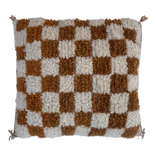 Custom Checkered Moroccan Pillow Cover For Sale