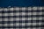 Kelsch Fabric Remnant in Navy Blue and White Checkered Cotton Linen, 1890s For Sale - Image 3 of 7