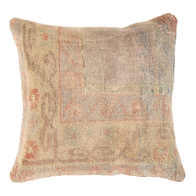 Pasargad DC Vintage Hand Knotted Rug Turkish Pillow For Sale