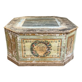 Late 18th Century Hand Painted Altar Table For Sale