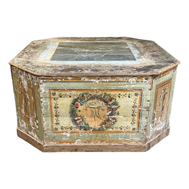 Late 18th Century Hand Painted Altar Table For Sale