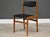 1960s Danish Modern Teak Black Dining Chairs - Set of 6 For Sale - Image 4 of 9