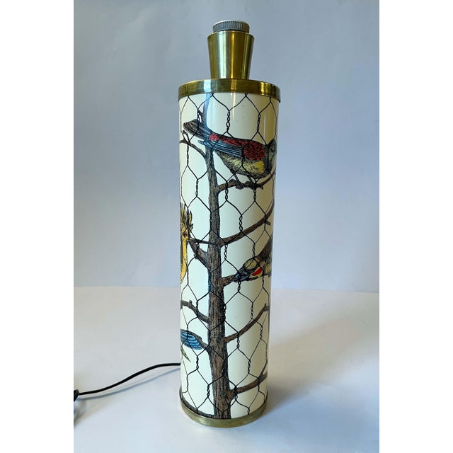 Mid-Century Modern FORNASETTI Vintage Table Lamp For Sale - Image 3 of 7