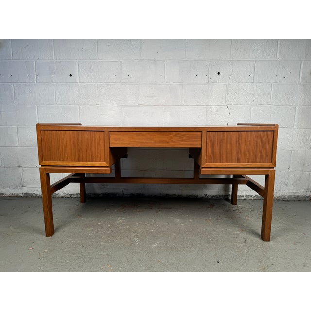 Mid-Century Teak Desk by Arne Wahl Iversen For Sale - Image 11 of 12