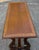 Vintage Spanish Revival Console Trestle Table For Sale In Dallas - Image 6 of 10