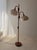 Double Adjustable Floor Lamp in Teak from Domus, 1960s For Sale - Image 10 of 10