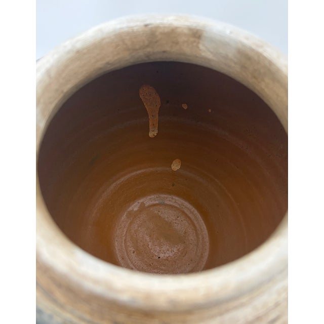 Vintage Asian-Style Ceramic Vase With Raised Relief Fish Motif For Sale - Image 11 of 13