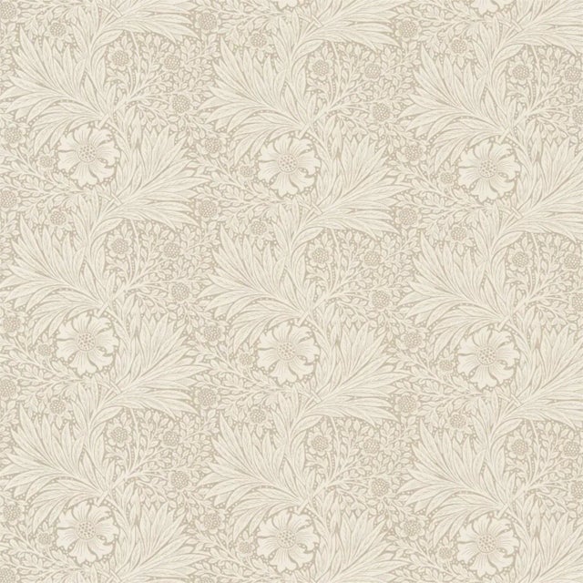 Morris & Co Marigold Fabric in Linen/Ivory - a Sample For Sale