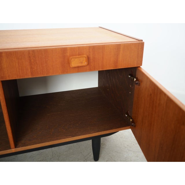 Vintage Danish Teak Sideboard from Denka, 1970s For Sale - Image 12 of 14
