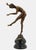 Claire jeanne robertine colinet (1880 brussels - 1950 asnières-sur-seine), juggler, around 1920. Brownish patinated bronze...
