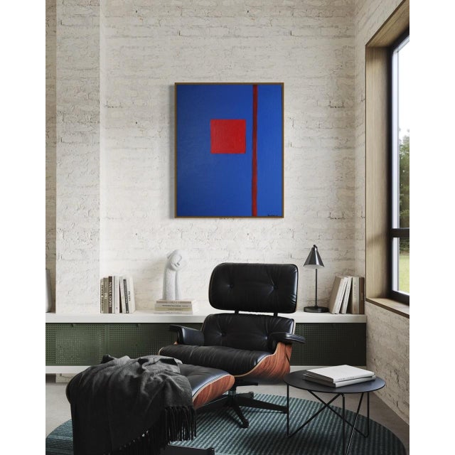 Bodasca, That Blue Abstract, 2026, Acrylic on Canvas For Sale - Image 11 of 12