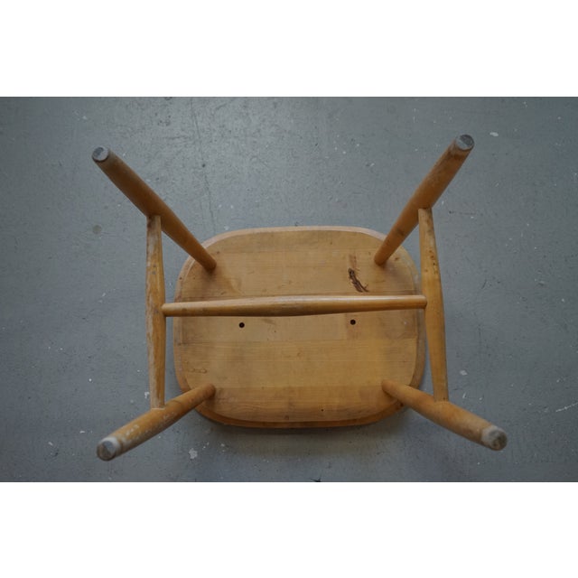 1960s Mid-Century Scandinavian Stool by Ilmari Tapiovaara for Hagafors For Sale - Image 5 of 6
