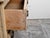 An Italian neoclassical period bleached walnut commode from the 18th century, with two drawers, fluted side posts and...
