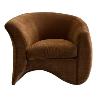 Kagan Style Sculptural Lounge Chair For Sale