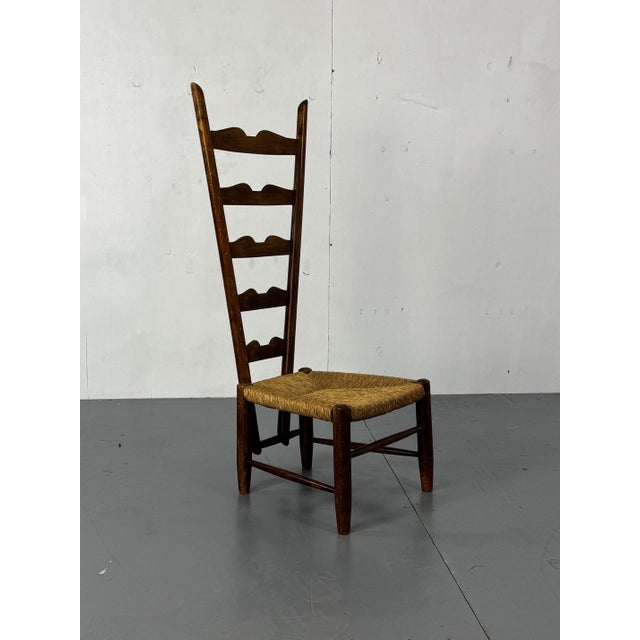 Highback Side Fireside Chair by Gio Ponti for Casa E Giardino, Italy, 1939 For Sale - Image 12 of 17