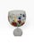 Vintage Royal Danube Romania Hand-Painted Crystal Floral Goblets – Set of 6 For Sale - Image 10 of 12