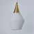 1960s Opaline Glass and Brass Pendant Attributed to Mauri Almari for Idman For Sale In Los Angeles - Image 6 of 10