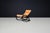 1960s Patinated Cognac Leather Sgarsul Rocking Chair by Gae Aulenti for Poltronova, 1960s For Sale - Image 5 of 12