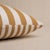 2020s Schumacher Hanson I/O Stripe 18" Pillow In Marigold For Sale - Image 5 of 5