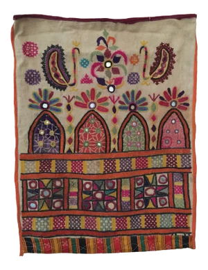 1970s Boho Chic Textile Art