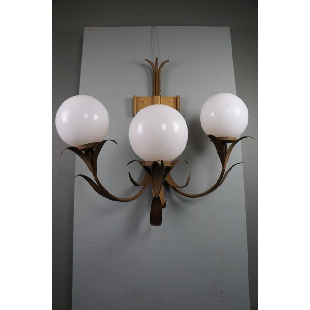 Large Floral Wall Lamp For Sale - Image 16 of 16