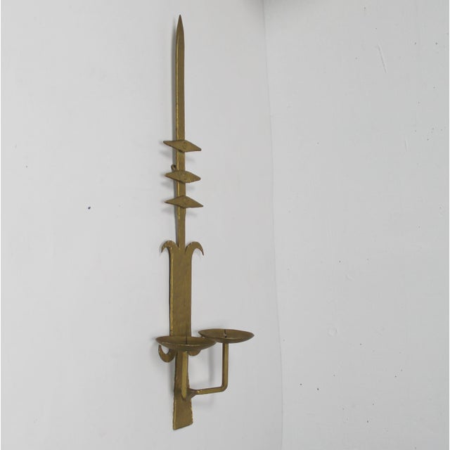 Vintage Brutalist Candleholder, 1960s For Sale - Image 4 of 5