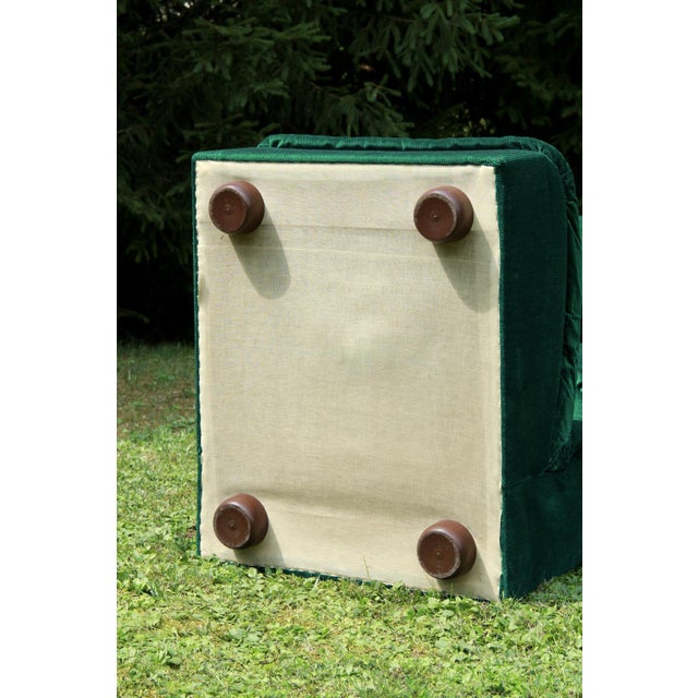 Vintage Velvet Modular Sofa, 1970s, Set of 5 For Sale - Image 12 of 15