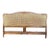 Meldan Furniture French Provincial King-Size Walnut and Cane Headboard For Sale
