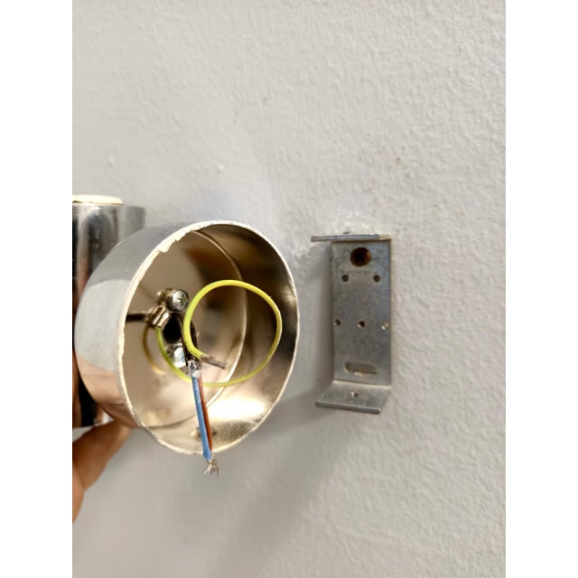 Postmodern Etched Glass Sconce No. 1537 by Pietro Chiesa for Fontana Arte, Italy, 1970s For Sale - Image 9 of 10