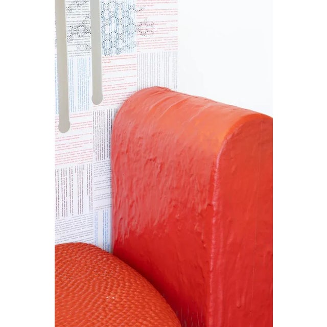 Plastic Vintage Armchair the Grimace by Gaetano Pesce for Meritalia, 2010 For Sale - Image 7 of 12