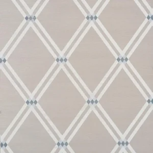 SAMPLE - Schumacher Asolo Sisal Wallpaper In Sky