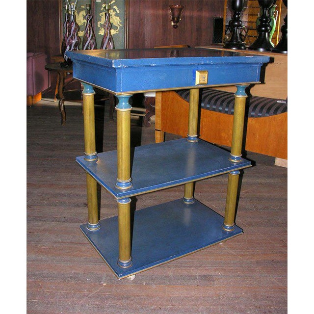 James Mont 1960s Vintage James Mont Stand Table For Sale - Image 4 of 15