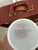 Rare Vintage 1940's Mad-Men Style Maximillian Leather Portable Bar Suitcase Complete With Original Glasses and Shaker For Sale - Image 9 of 11