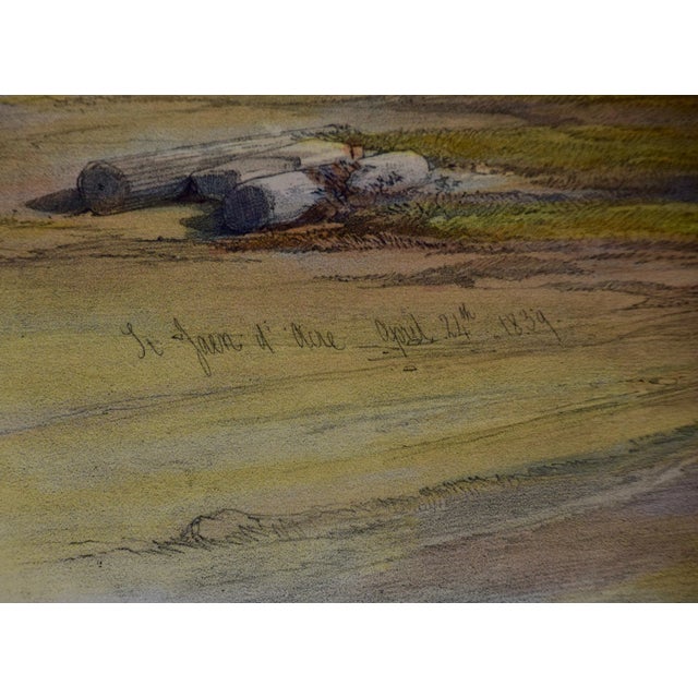 St. Jean D'Acre: 19th Century Hand Colored Lithograph by David Roberts For Sale - Image 4 of 7